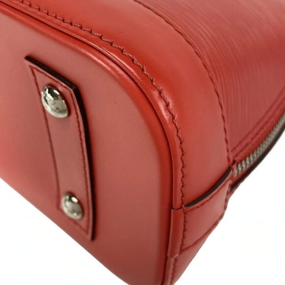 Auth LOUIS VUITTON Alma BB M41160 Coquelicot Epi - SN4195 Handbag Epi Leather - Picture 4 of 16
